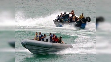 Rescatadores rescatados: encuentran la lancha militar con 29 personas a bordo en Nicaragüa