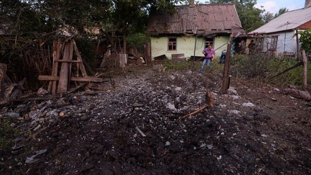 En la ciudad ucraniana de Górlovka decenas de civiles mueren por fuego del Ejército