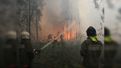 Rusia dispone de bombas contra incendios, pero no se usan