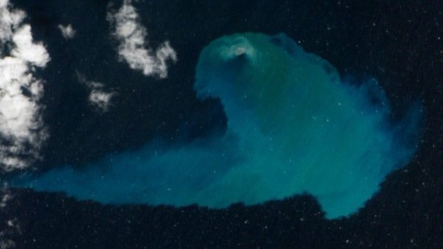 Una fotografía del volcán submarino de El Hierro gana el concurso de la NASA