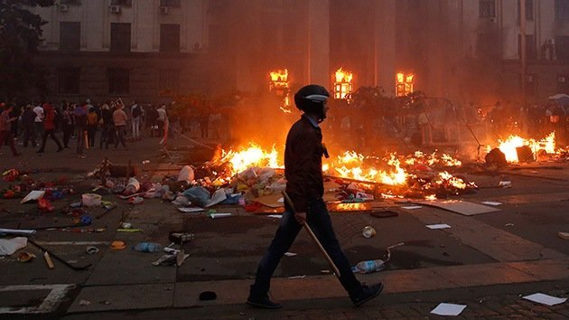 La tragedia de Odesa "recuerda a métodos fascistas"