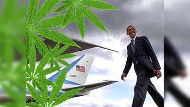 Obama no despega por culpa del hachís