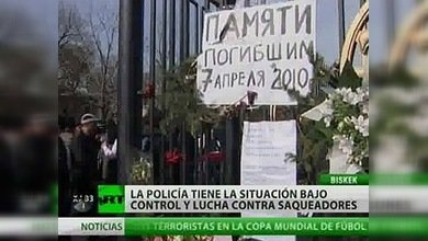 Luto en Kirguistán por las víctimas de la revuelta sangrienta