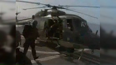 La marina holandesa presenta un vídeo del rescate de un barco alemán