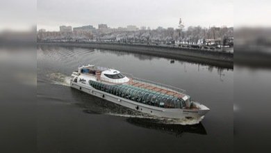 Yate rompehielos. El nuevo pasatiempo invernal moscovita