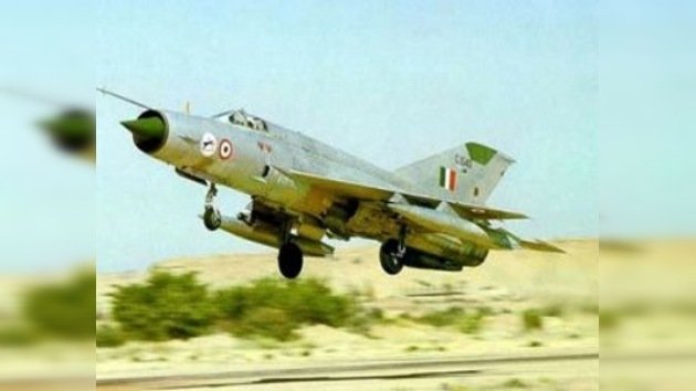 Se estrella otro avión MiG de la Fuerza Aérea de la India