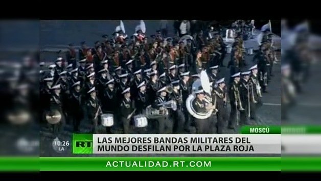 Las mejores bandas militares del mundo desfilan por la Plaza Roja
