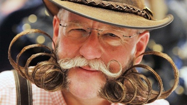 Las barbas y bigotes más extravagantes del mundo