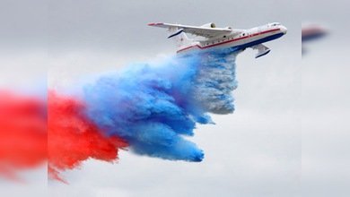 En Venezuela hidroavión ruso demostró capacidades de lucha contra incendios
