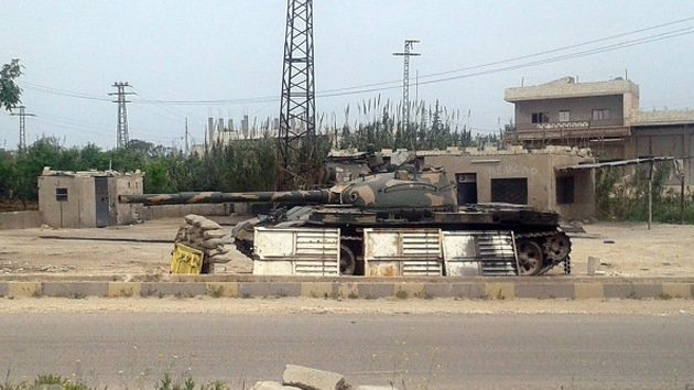 El Ejército sirio descubre una remesa clandestina de gas sarín