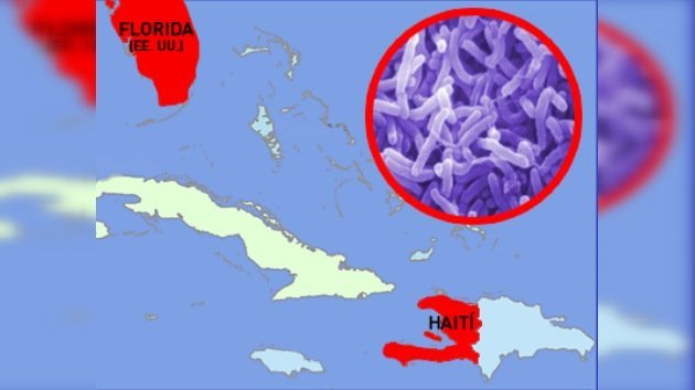 Detectan en Florida el primer caso de cólera