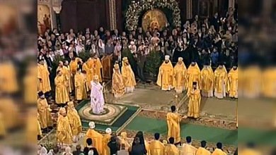 Misa navideña oficiada por el Patriarca ruso, en vivo en RT