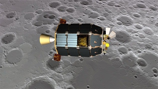 Robot orbital de la NASA cae en la superficie lunar inmediatamente después del eclipse