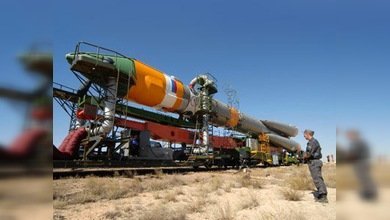 Nave Soyuz TMA-19 abandonó centro de ensamblaje