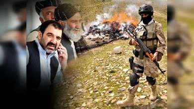 Operaciones antidrogas ruso-estadounidenses irritan al presidente afgano