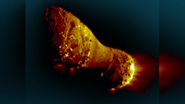 Reciben en la Tierra imágenes del núcleo del cometa Hartley 2