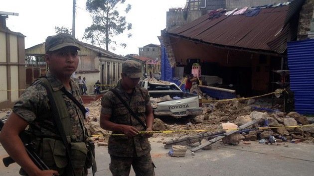 Video: Primeras imágenes del terremoto de 7,5 grados en Guatemala