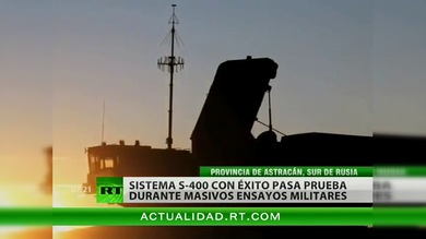 El sistema de defensa antiaérea S-400, base para la seguridad rusa