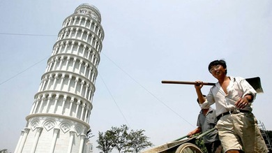 'Made in China': Copias de Moscú, París, Florencia o Pisa en China