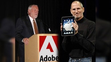 Apple y Adobe inician su particular 'guerra digital'
