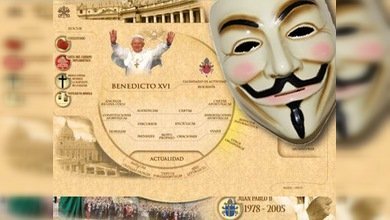 Anonymous califica de 'pecador' al Vaticano y deja su web fuera de juego
