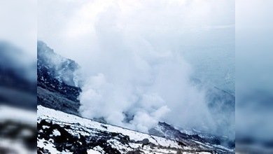 Dos volcanes de Kamchatka amenazan a la aviación