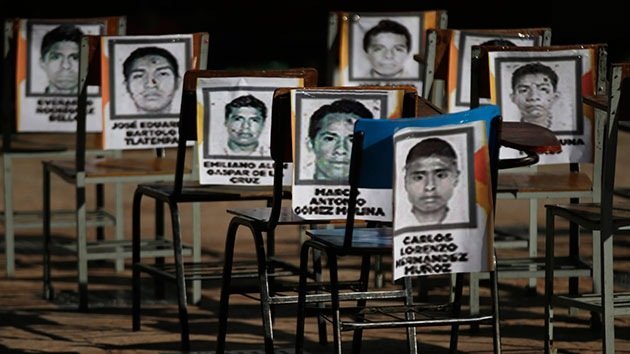 Los 43 normalistas llaman la atención hacia otros 20.000 desaparecidos en México