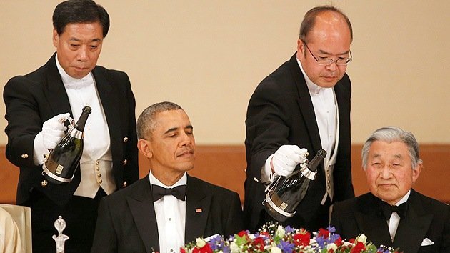 ¿Le gustó el helado de té verde?: Lo que le interesa a los reporteros de la gira asiática de Obama