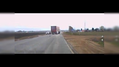 Un conductor evita un suicidio gracias a su rápida reacción
