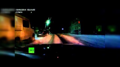 Enorme meteorito alumbra el cielo en el norte de Rusia