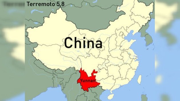 Un fuerte terremoto en China causa 14 muertos y numerosos heridos
