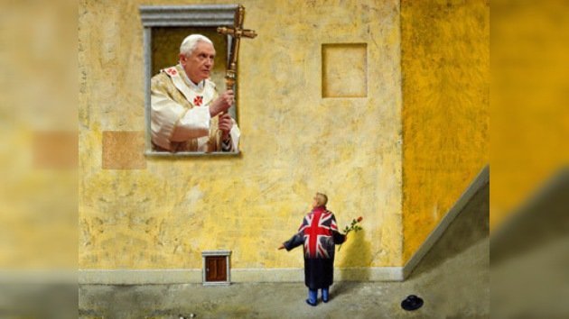 Las autoridades inglesas se disculpan por la sátira sobre el Papa