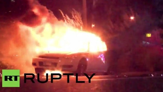 Incendios, saqueos y enfrentamientos, saldo tras el veredicto del caso Ferguson