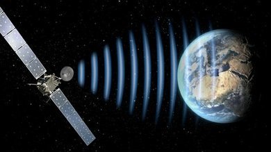 La sonda espacial Rosetta se pone en contacto con la Tierra