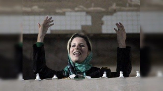 Aisha Gaddafi llama a los libios a derrocar al Consejo Nacional de Transición