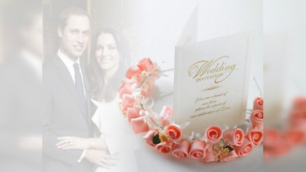 Unos 1.900 invitados asisitirán a la boda del Príncipe Guillermo