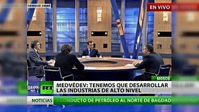 Dmitri Medvédev repasa los acontecimientos de 2009 ante la prensa