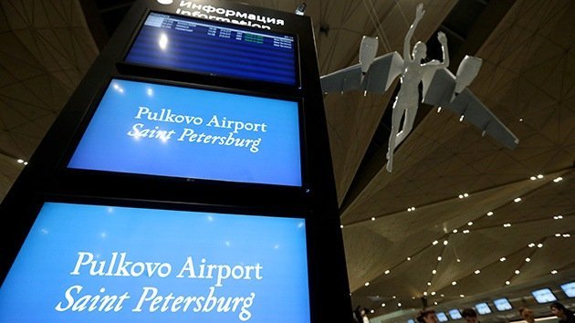 Evacúan el aeropuerto internacional de San Petersburgo por amenaza de bomba