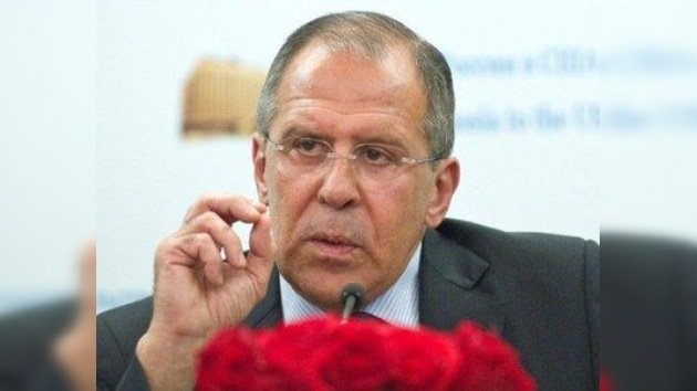 Lavrov: "No hay sitio para Gaddafi en la nueva Libia"