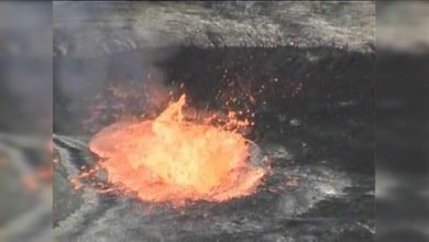 ¿Qué pasa cuando arrojas una bolsa de basura a un volcán?