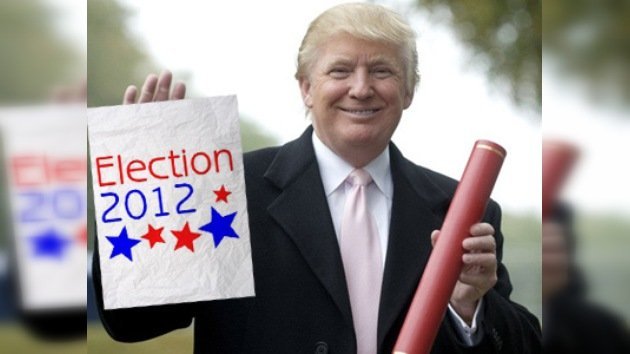 Abren sitio web en apoyo de Donald Trump como presidencial para 2012