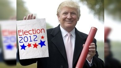 Abren sitio web en apoyo de Donald Trump como presidencial para 2012