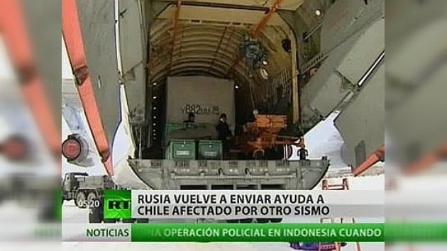 Rusia envia ayuda a Chile, afectado por otro sismo