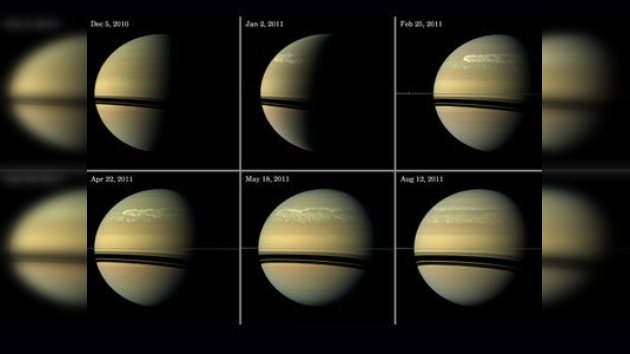 La Gran Mancha Blanca que 'atormentó' a Saturno durante 200 días