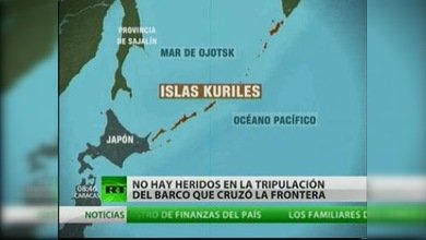 Guardías fronterizos rusos disparan contra dos barcos japoneses