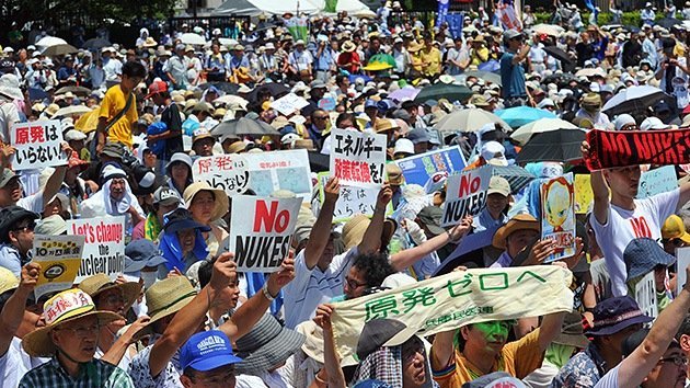 Adiós Fukushima: japoneses salen a la calle contra el uso de la energía nuclear
