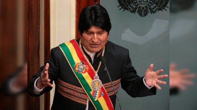 Evo Morales: "Digan lo que digan, yo he venido a trabajar por el país"