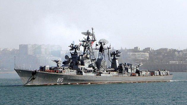 Otro buque de guerra ruso zarpa hacia el Mediterráneo