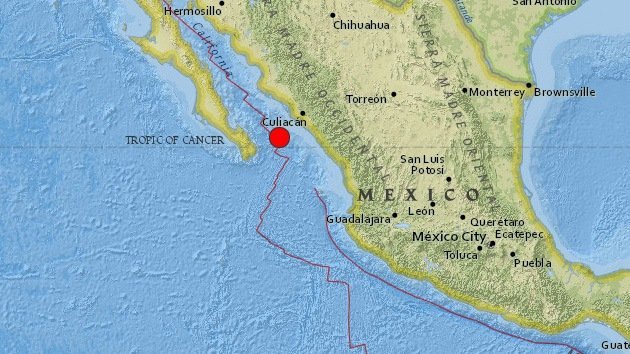 Un terremoto de magnitud 6.2 sacude el golfo de California en México