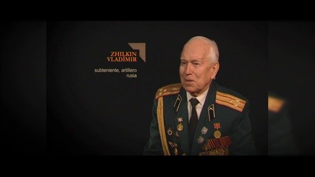 "TESTIGOS DE LA GUERRA". Zhilkin Vladímir : subteniente, artillero. Rusia